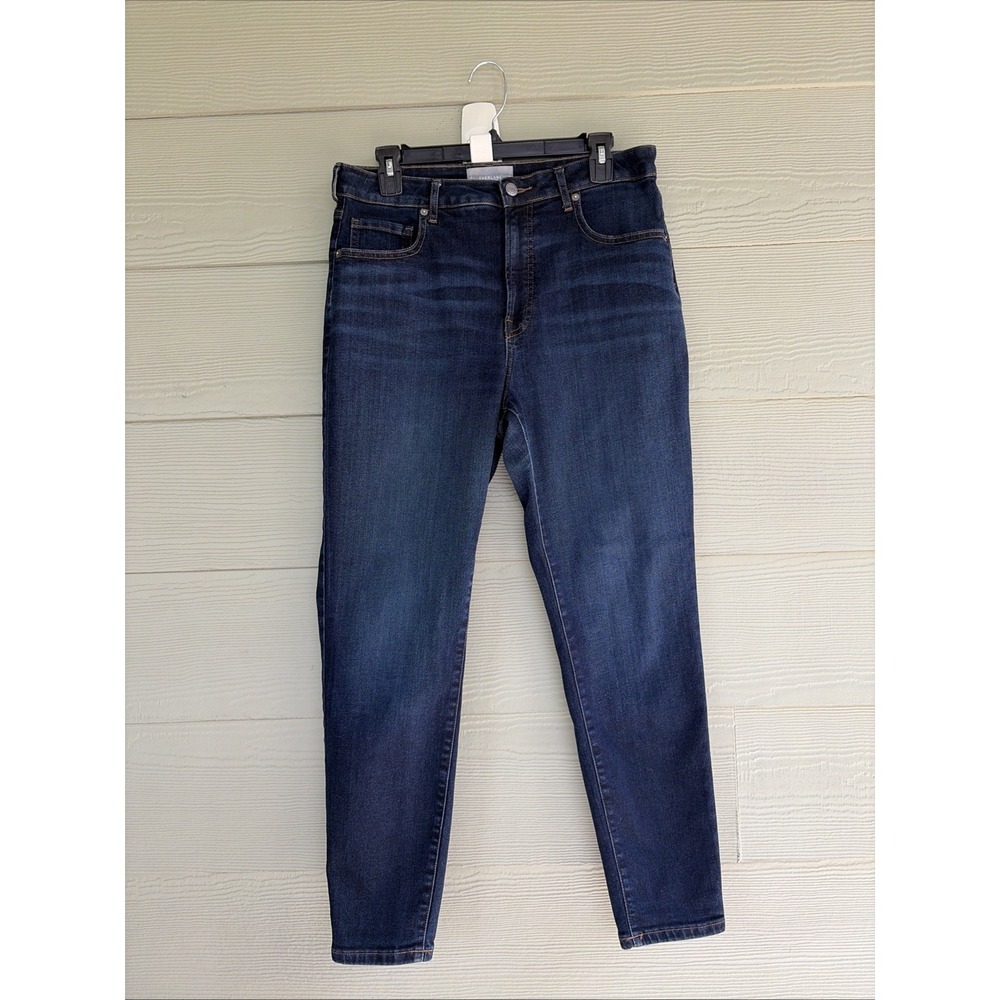 Everlane Dark Wash Curvy High Rise Skinny Denim Jeans Womens‎ 32 Regular 32x27
